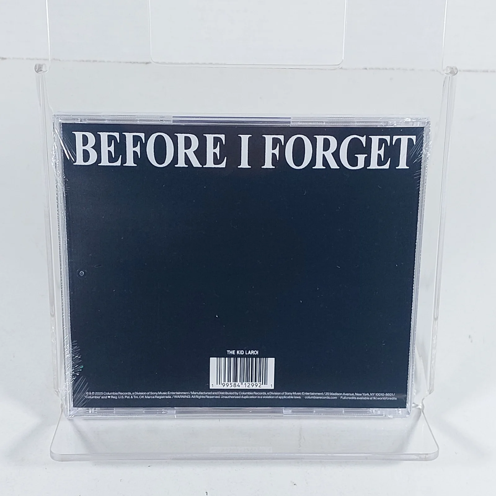 The Kid Laroi Before I Forget Signed CD Autographed Cover Limited Edition, image 3