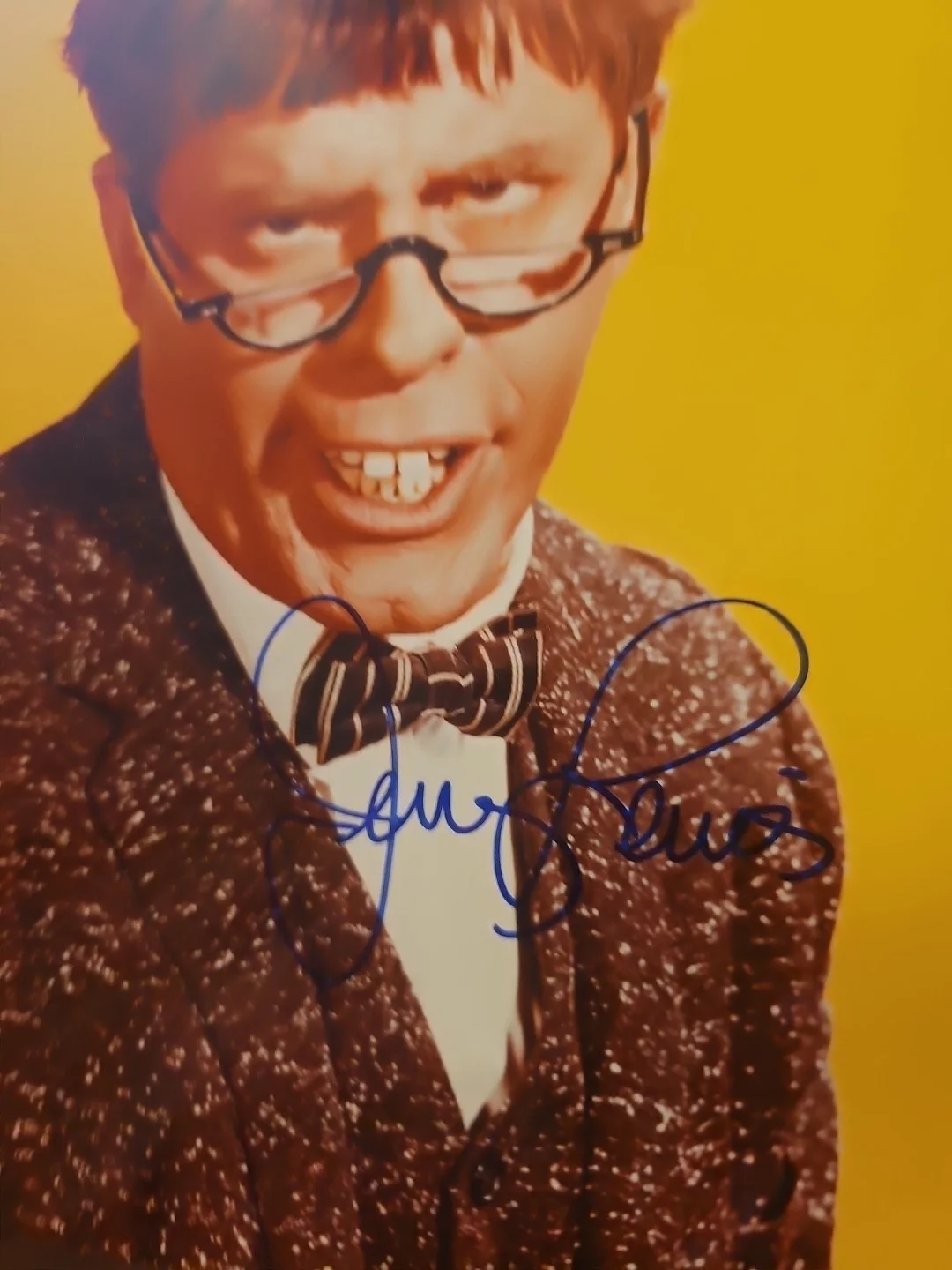 Jerry Lewis — JERRY LEWIS: (THE NUTTY PROFESSOR) HAND SIGNED AUTOGRAPH 8x10 PHOTO NO COA., image 3