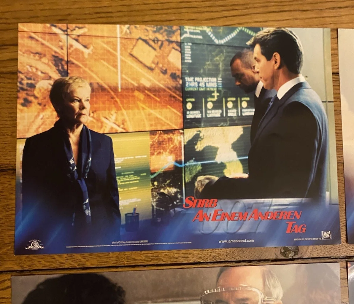 JAMES BOND 007 - German Die Another Day Original Lobby Card Set 2002 - New, изображение 2