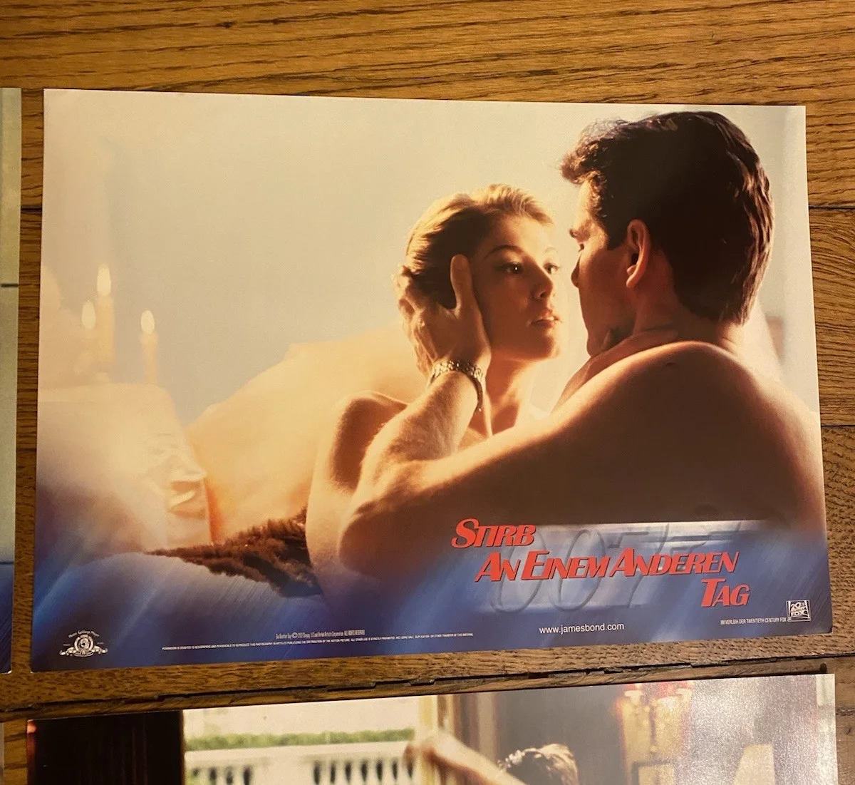 JAMES BOND 007 - German Die Another Day Original Lobby Card Set 2002 - New, изображение 4