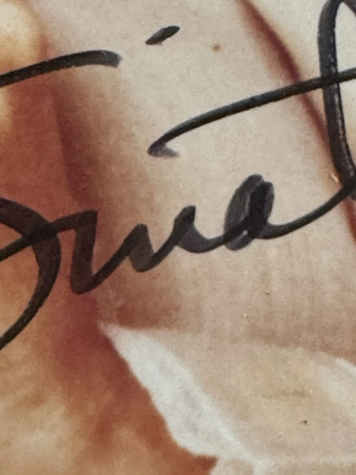 Frank Sinatra — VTG HAND SIGNED BARBARA AND FRANK SINATRA INSCRIBED TO PSYCHIC ZVIA HOLMES RARE, изображение 3
