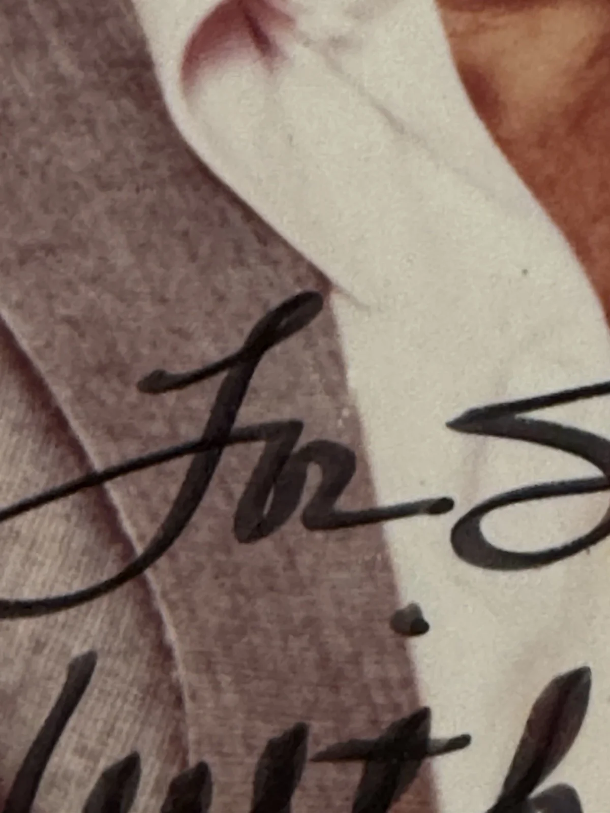 Frank Sinatra — VTG HAND SIGNED BARBARA AND FRANK SINATRA INSCRIBED TO PSYCHIC ZVIA HOLMES RARE, изображение 5