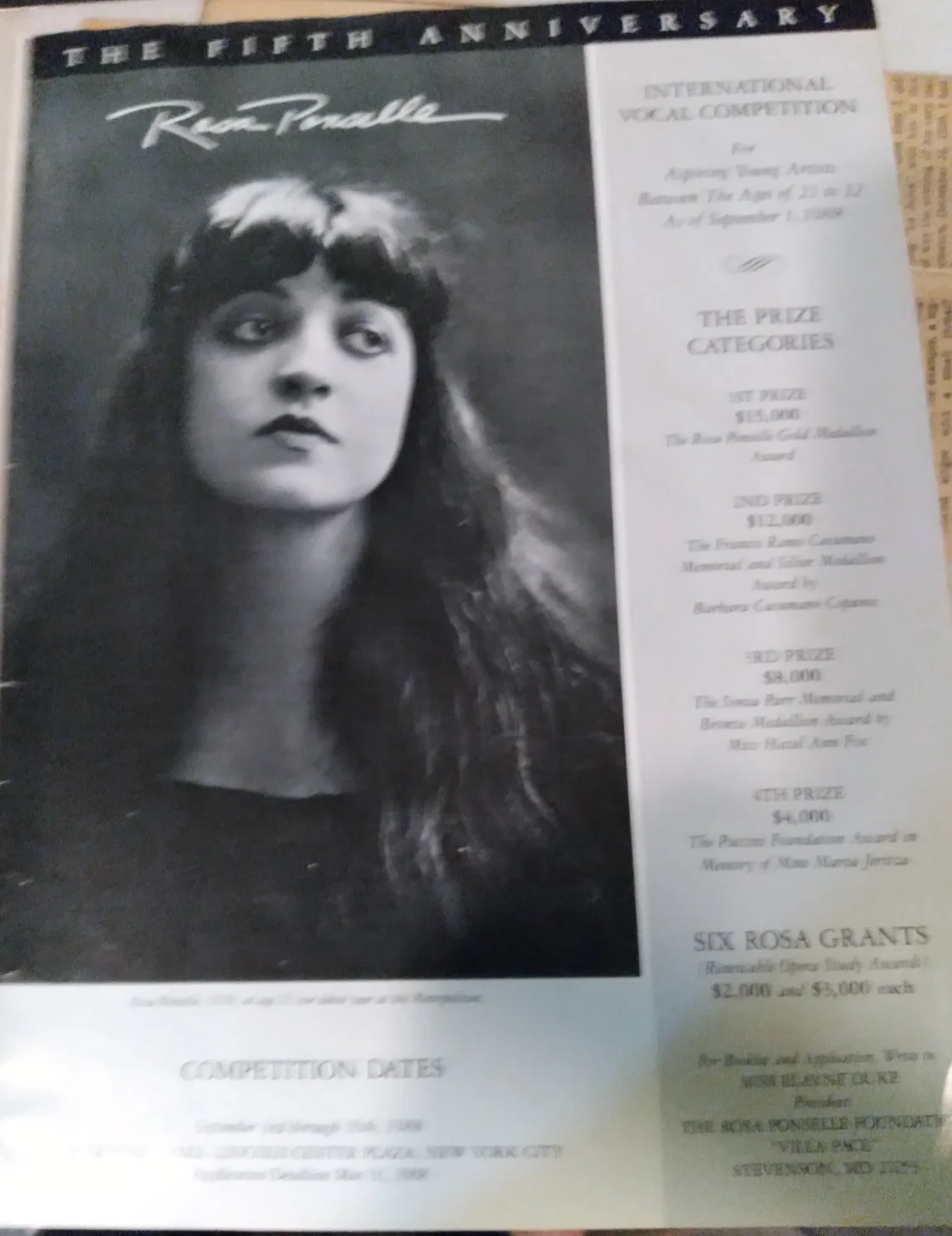 Rosa Ponselle autographed Album Also Signed by her sister Consuela Ponselle rare, изображение 3