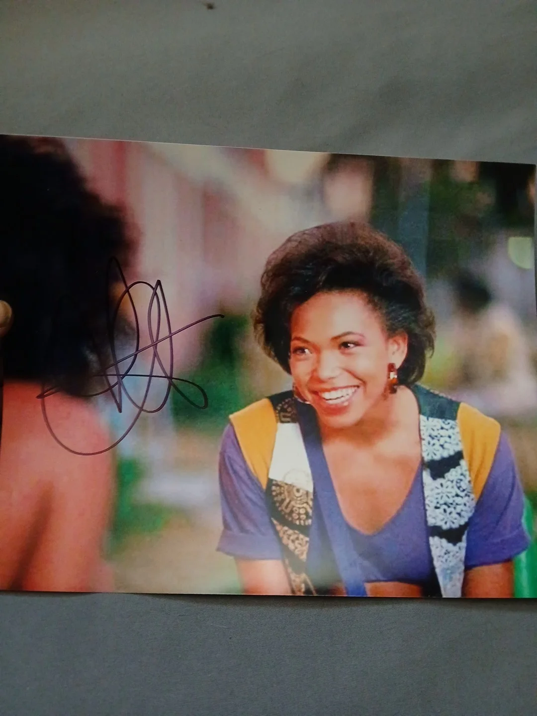 tisha campbell — TISHA CAMPBELL (MARTIN & HOUSE PARTY) Hand Signed 8x10 Photo, изображение 2