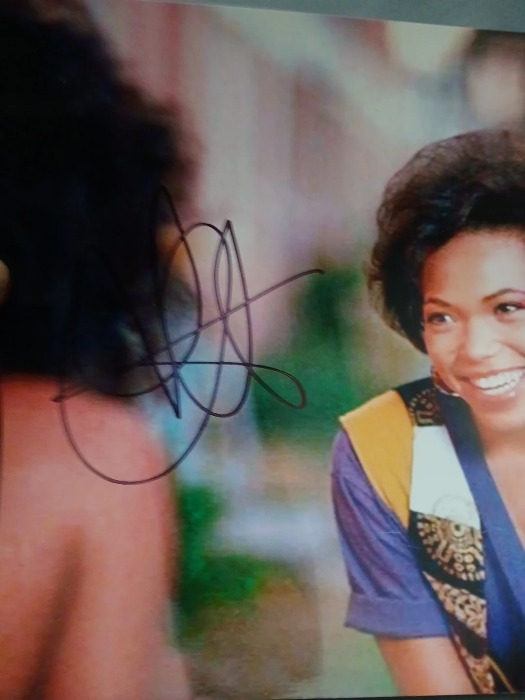 tisha campbell — TISHA CAMPBELL (MARTIN & HOUSE PARTY) Hand Signed 8x10 Photo, изображение 3
