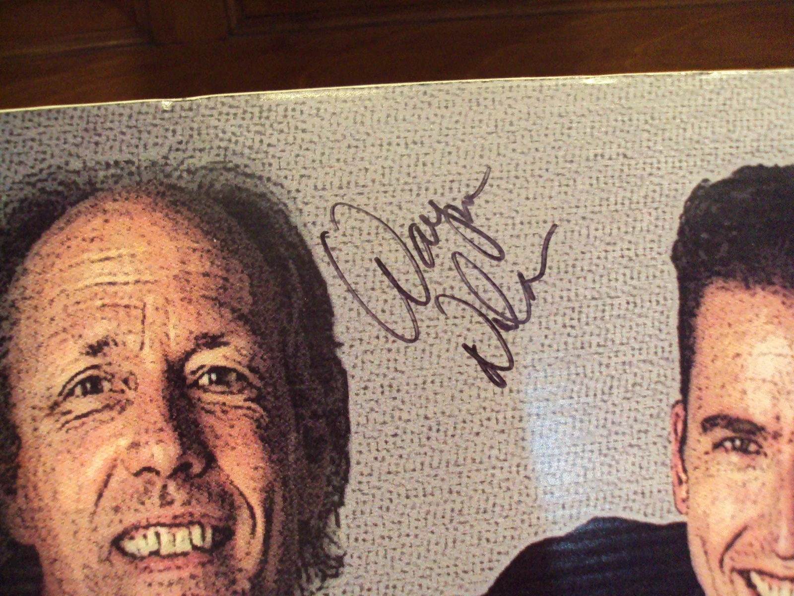 Little River Band Autographed Poster w/ 5 Signatures & Guitar Pick, image 3