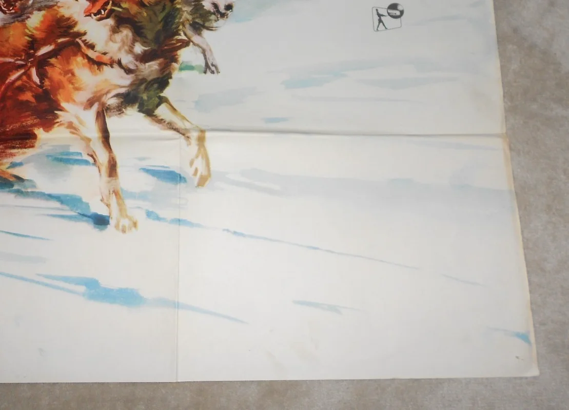 "THE SAVAGE INNOCENTS" ORIGINAL 1960 UK QUAD FILM POSTER. 40 x 30 ins., изображение 5
