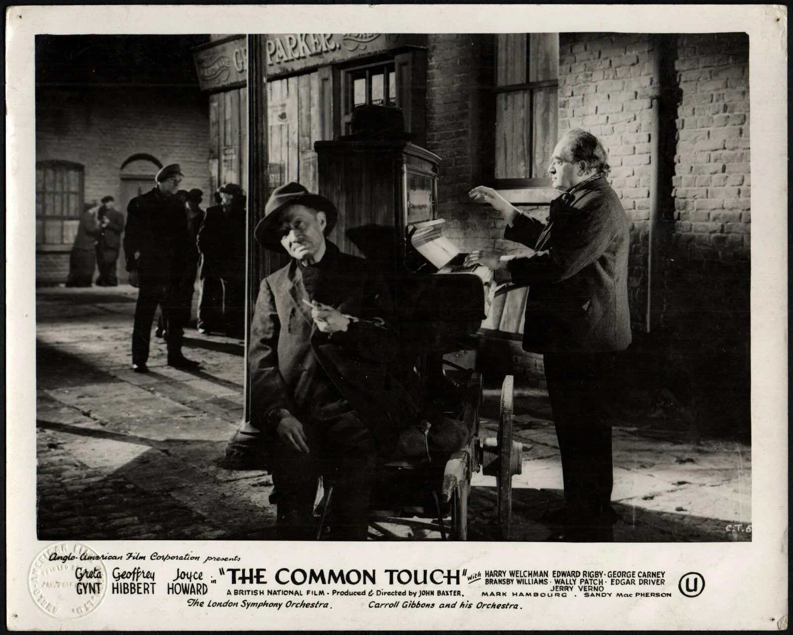 COMMON TOUCH 1941 Greta Gynt, Geoffrey Hibbert 3 10x8 LOBBY CARDS, image 3