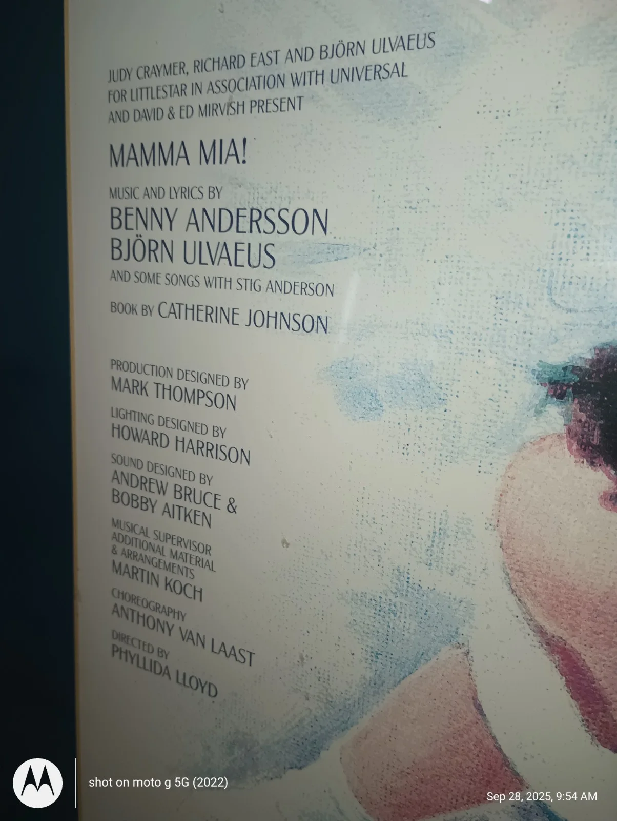 Framed Mamma Mia!! Poster 2006 McCabes London, изображение 2