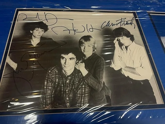 Talking Heads — * THE TALKING HEADS * signed 24x24 record sleeve display by all 4 / Epperson LOA, image 2