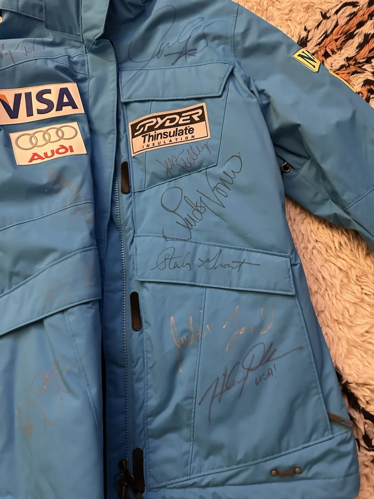 Lindsey Vonn Signed Ski Jacket, image 3