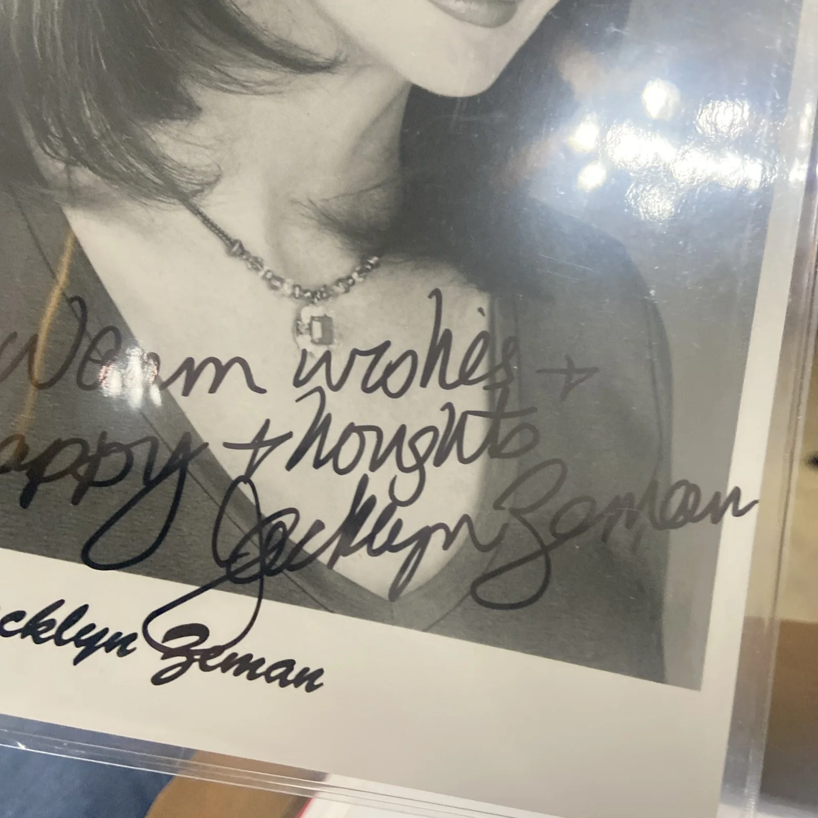 Jacklyn Zeman: Signed Photograph 8 x 10 Inches, “General Hospital” RIP, изображение 3