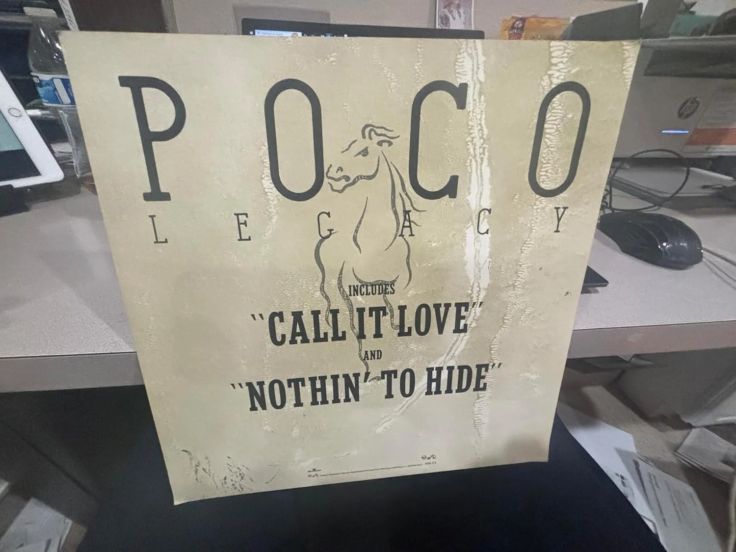 Poco — * POCO * original members signed 12x12" album flat by 6 Meisner.. / Epperson LOA, изображение 2