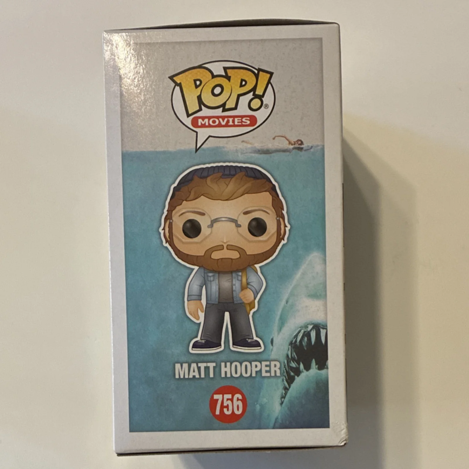 Richard Dreyfuss — Funko Pop Jaws Matt Hooper #756 Signed Vinyl Figure JSA Richard Dreyfuss, image 4