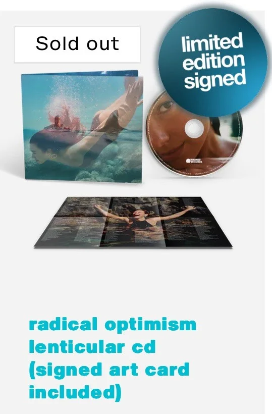 Dua Lipa SOLD OUT SIGNED Radical Optimism AUTOGRAPHED CD, image 3