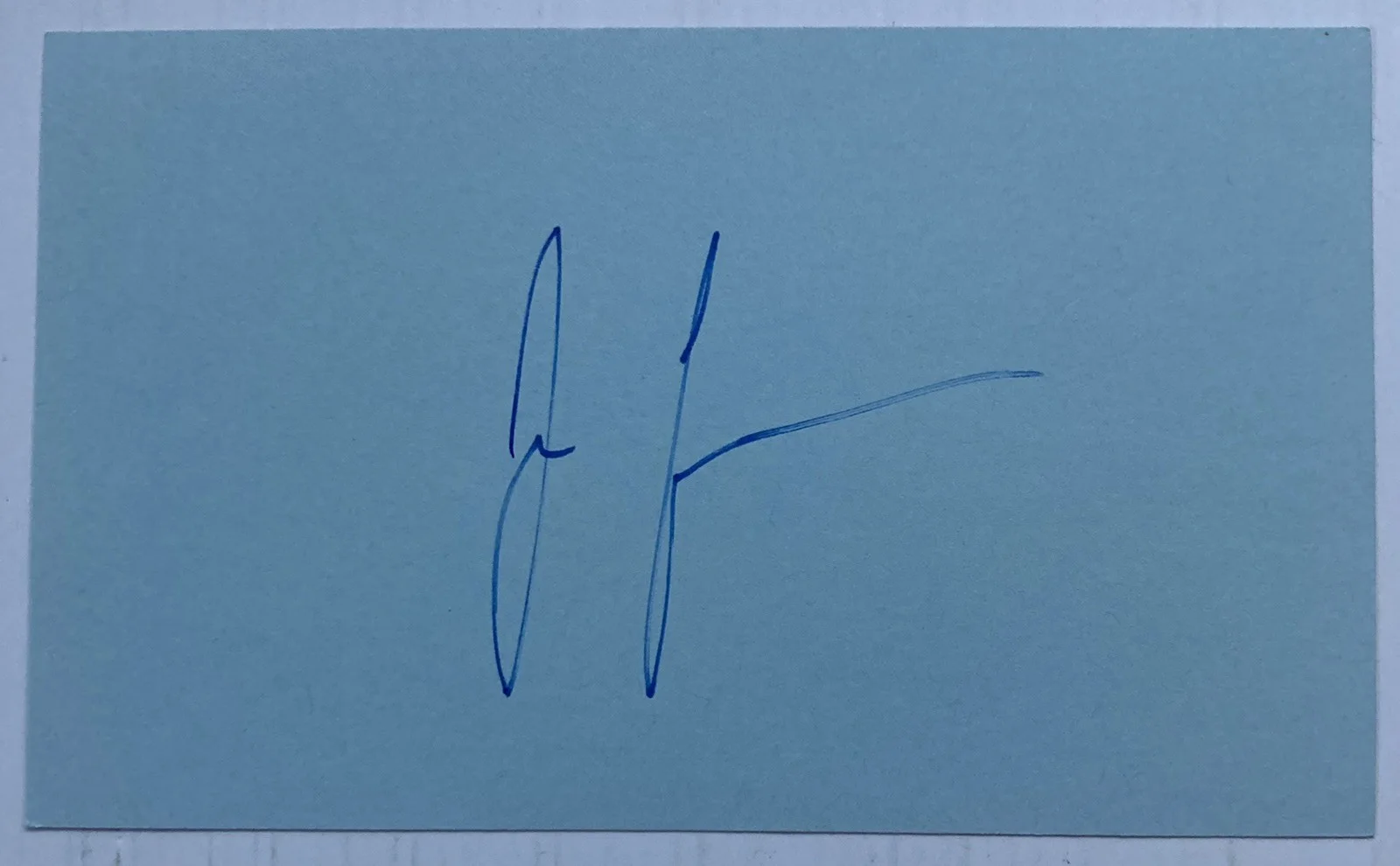 Jon Cryer — Two & A Half Men Jon Cryer Signed Autograph 3x5 Index Card - JSA Cert - FREE S&H, изображение 2