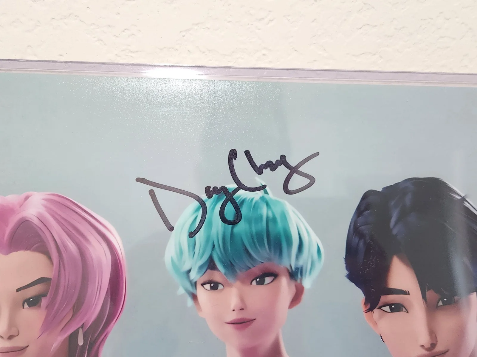 Danny Chung, Alan Lee — Signed 11x17 DANNY CHUNG & ALAN LEE KPop Demon Hunters Saja Boys Autograph JSA, изображение 2