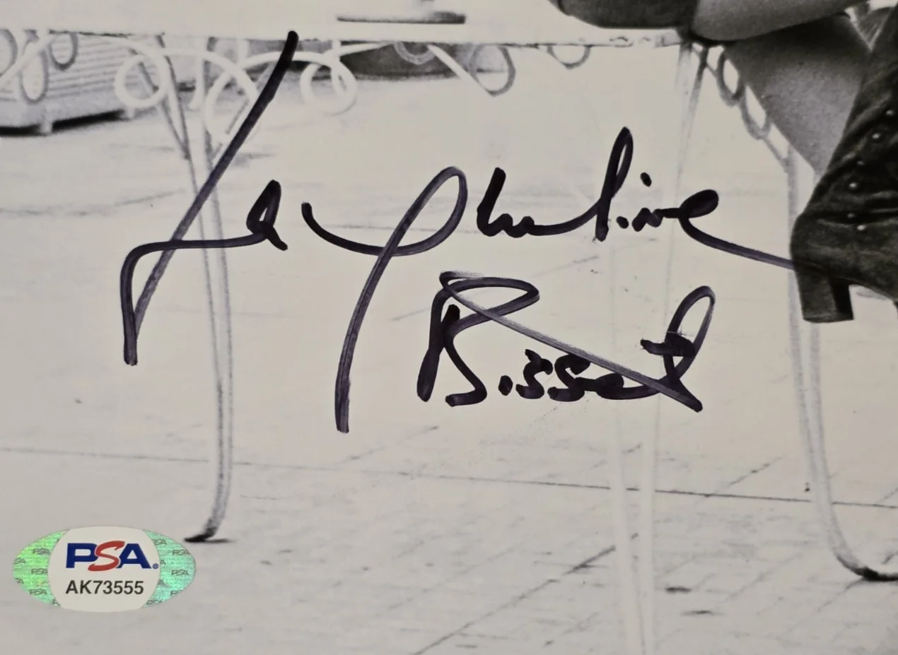 JACQUELINE BISSET Signed 8x10 Photo-LEGENDARY ACTRESS-PSA, image 2