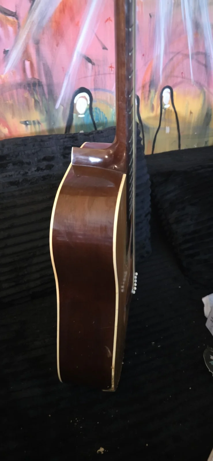 BB KING Signed Acoustic Guitar, image 3