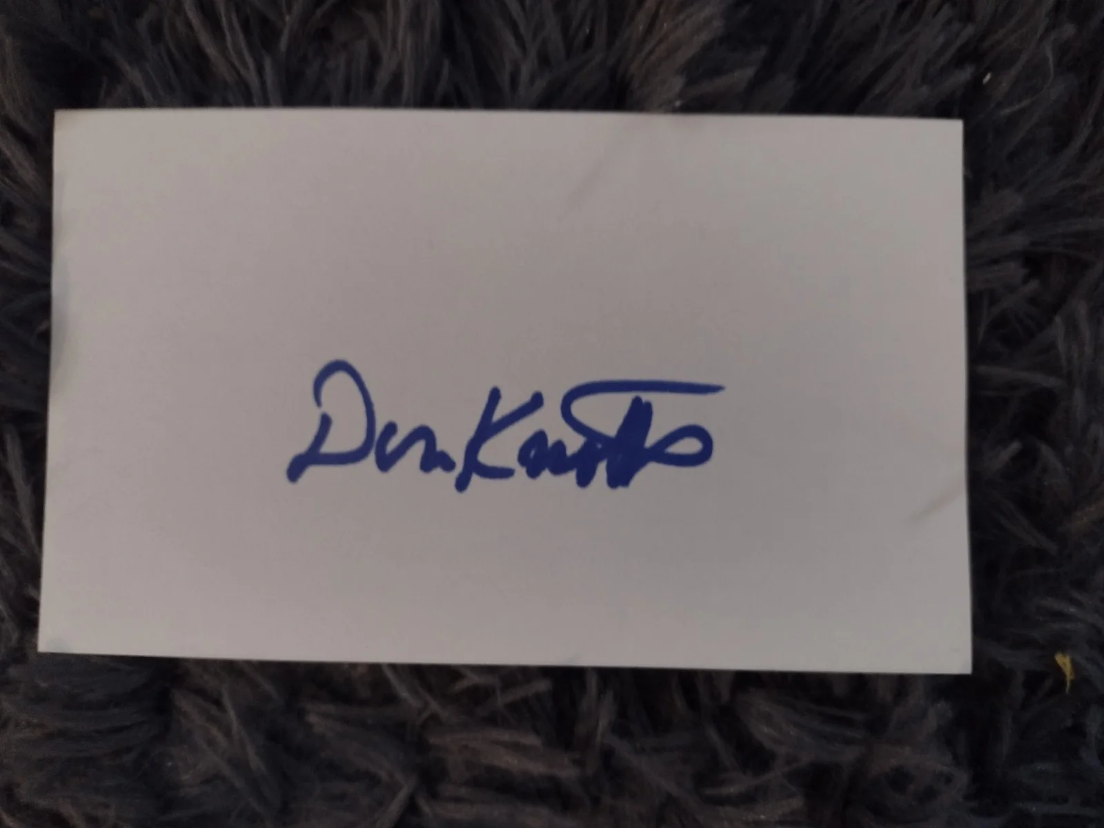 Set Of 4 Hollywood Legends Autographs Don Knotts Anne Meara Rhonda Fleming, изображение 2
