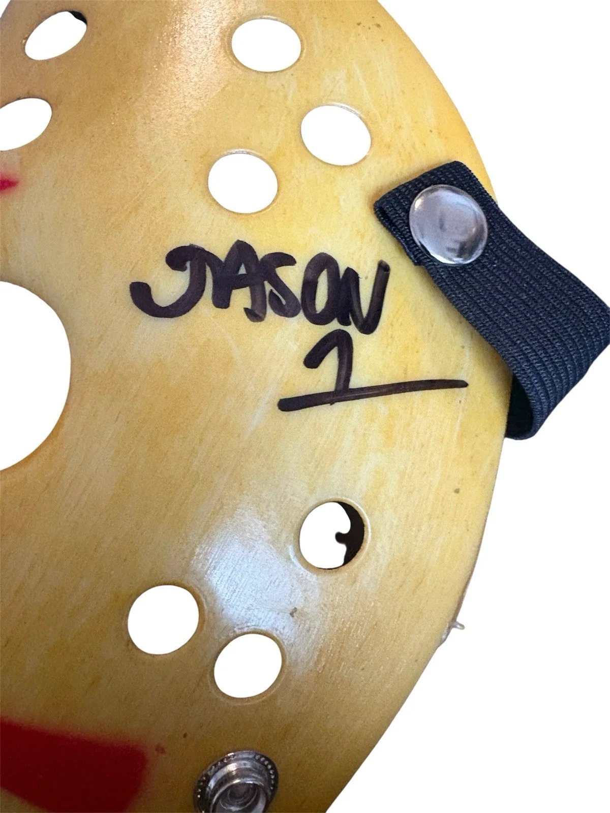 Ari Lehman — Ari Lehman autographed signed mask Jason Voorhees Friday the 13th Beckett COA, image 4