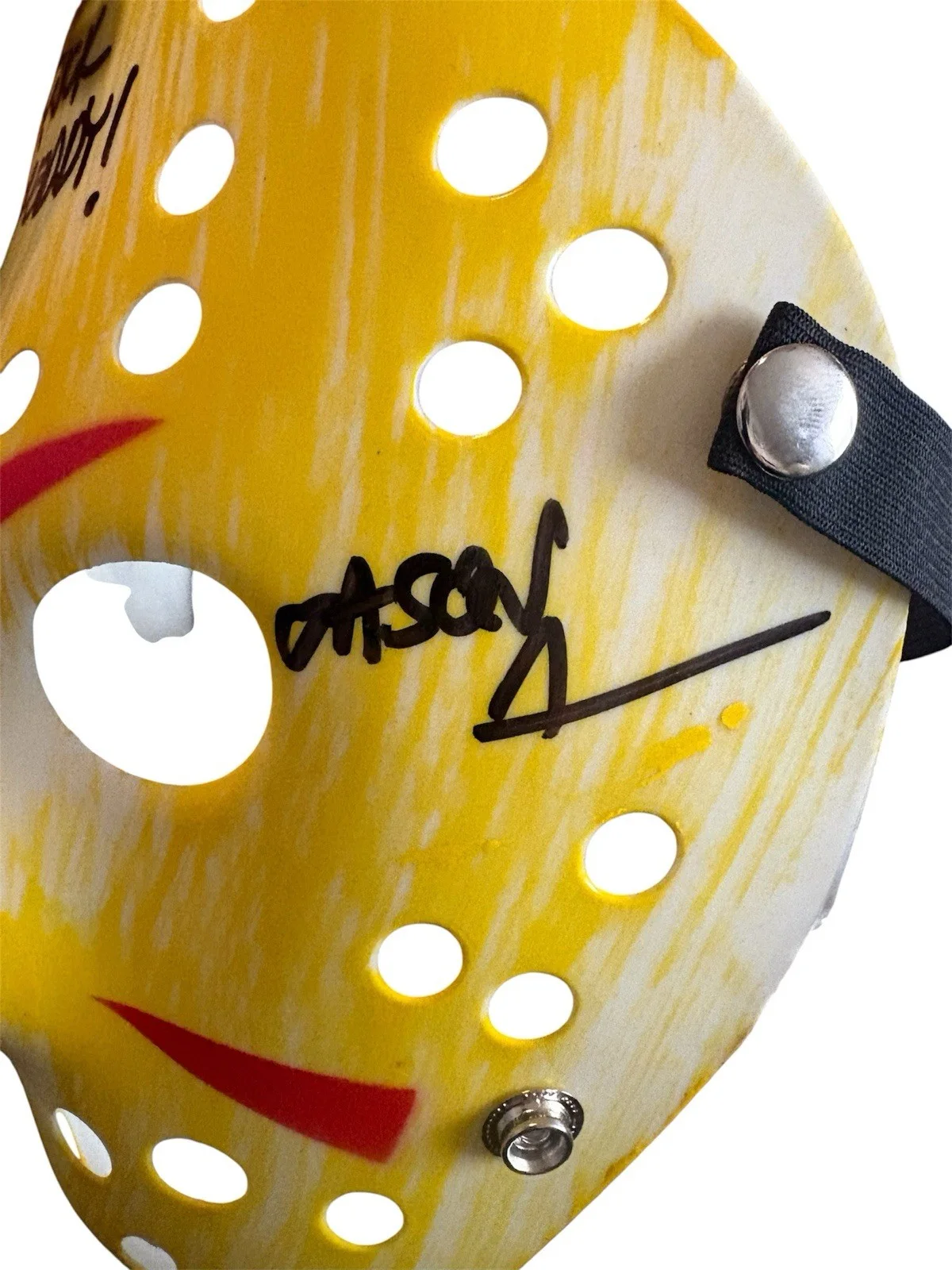 Ari Lehman — Ari Lehman autographed Signed Mask Jason Voorhees Friday the 13th Beckett COA, image 4