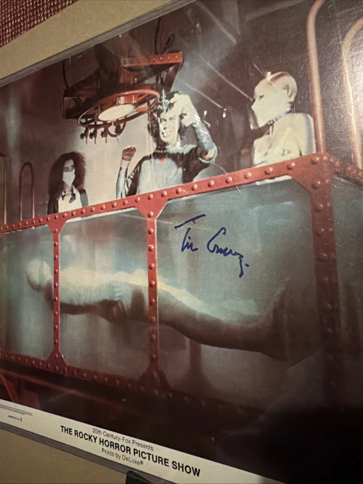 Tim Curry — Tim Curry Rocky Horror Picture Show 11x14 Signed Photo Beckett COA