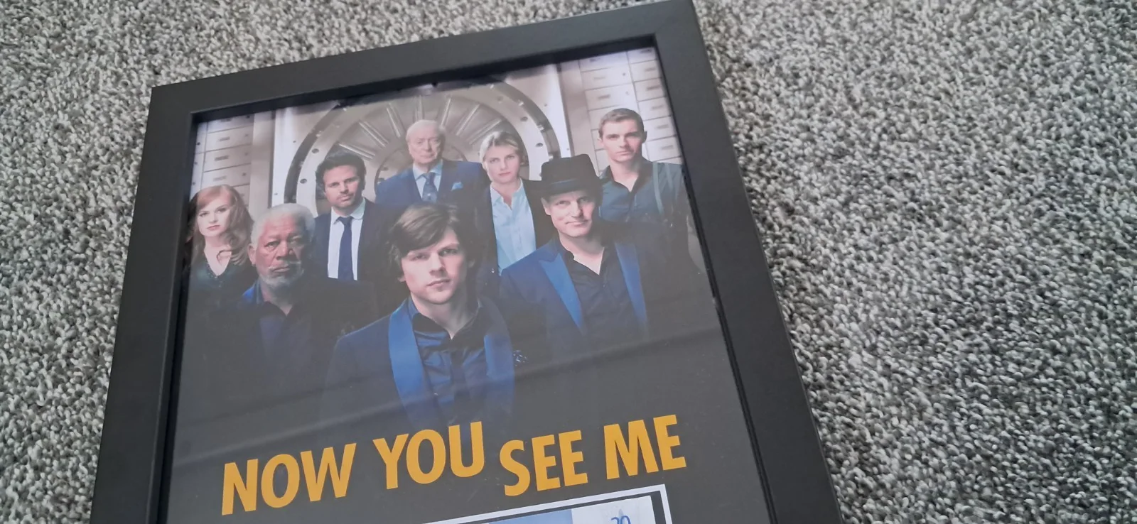 Now You See Me (2013) - Production Used Money Prop - A4 Display, изображение 2