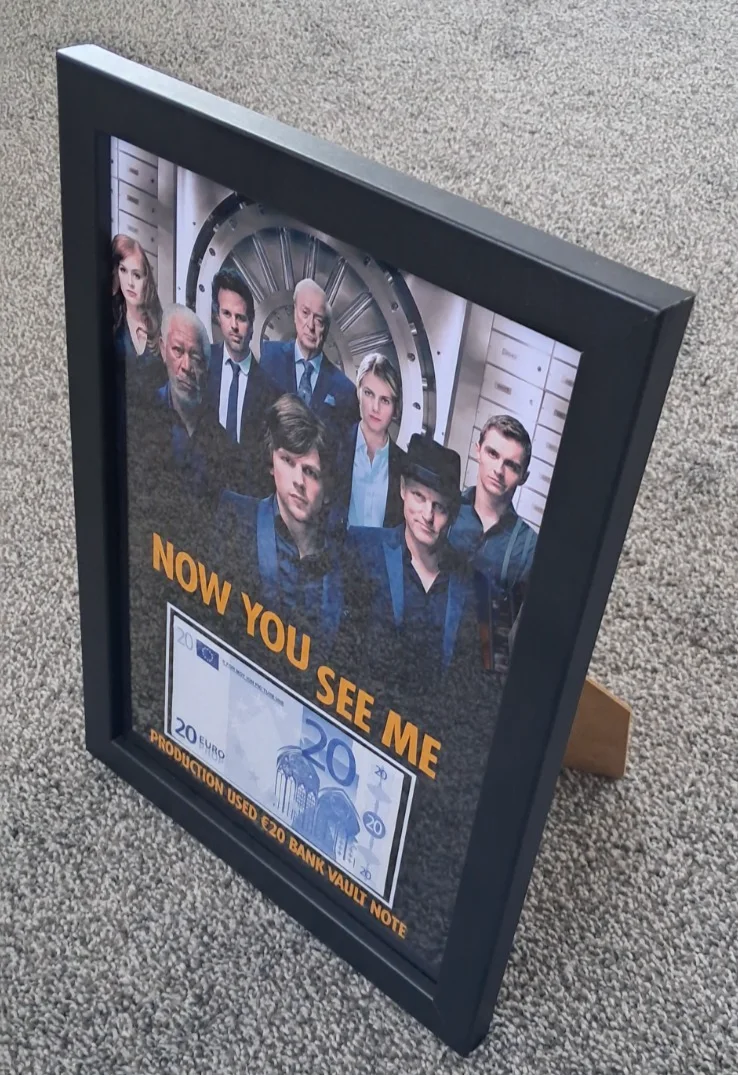 Now You See Me (2013) - Production Used Money Prop - A4 Display, изображение 4