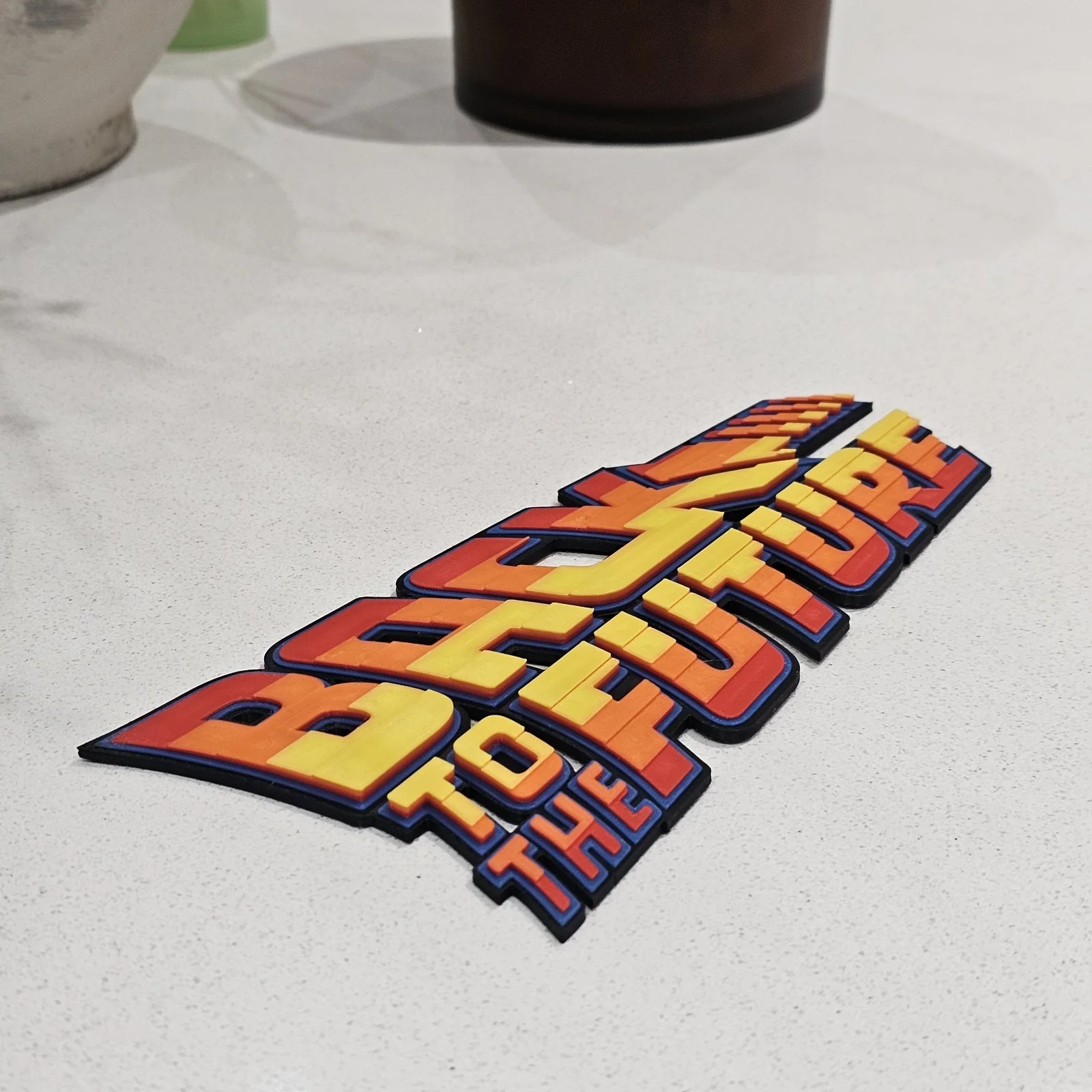 Back to the Future Inspired Custom Wall Art Sign, image 2