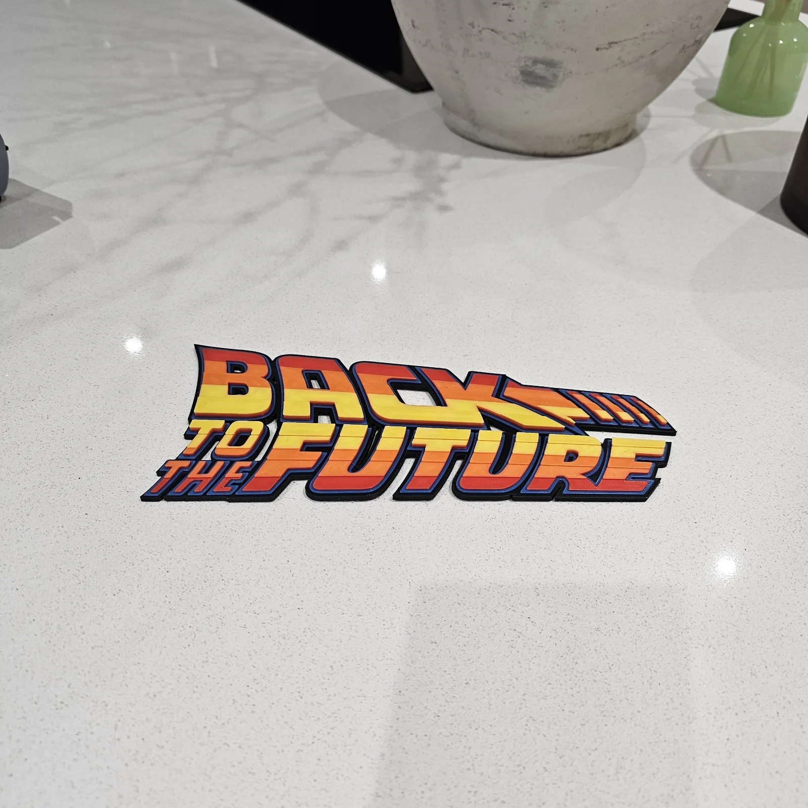 Back to the Future Inspired Custom Wall Art Sign, image 4