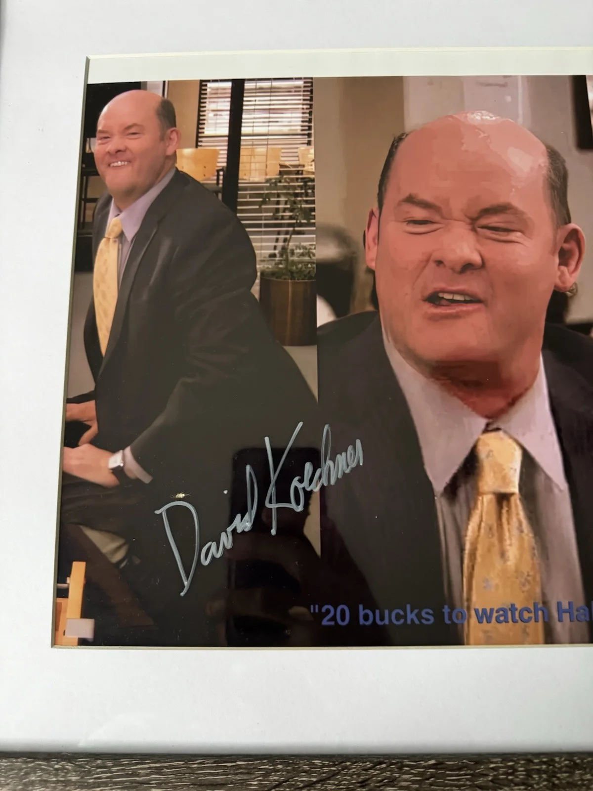 Dave Koechner — The Office- Todd Packer (Dave Koechner) Autograph, image 3