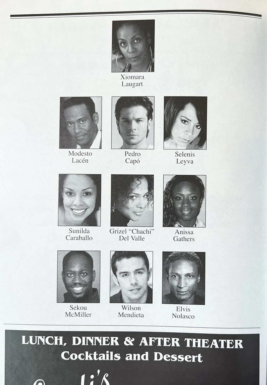 Celia Signed In Person Playbill - Xiomara Laugart Modesto Lacen Pedro Capo, изображение 3