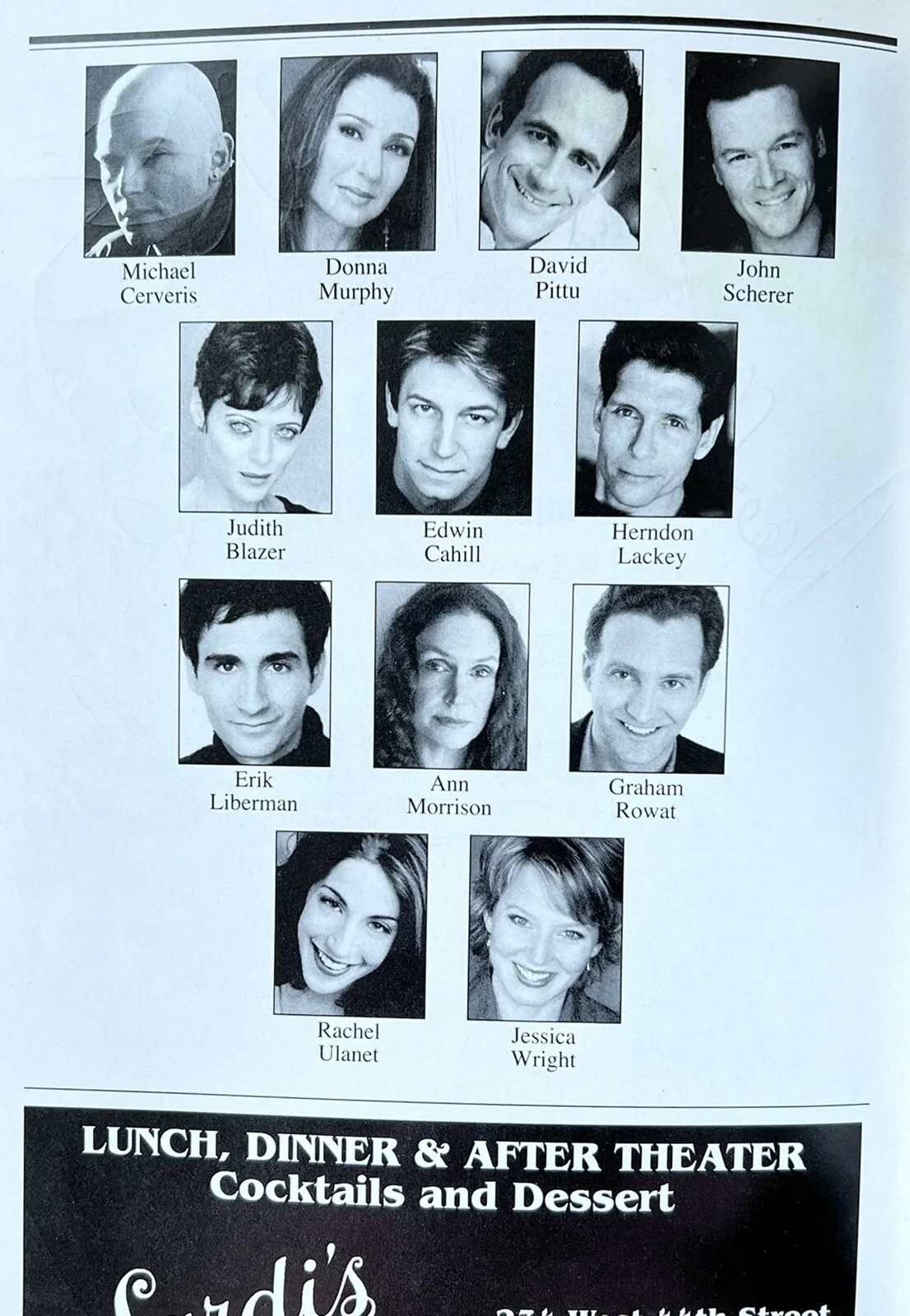 LoveMusik Signed In Person Playbill - Michael Cerveris Donna Murphy Authentic, изображение 3