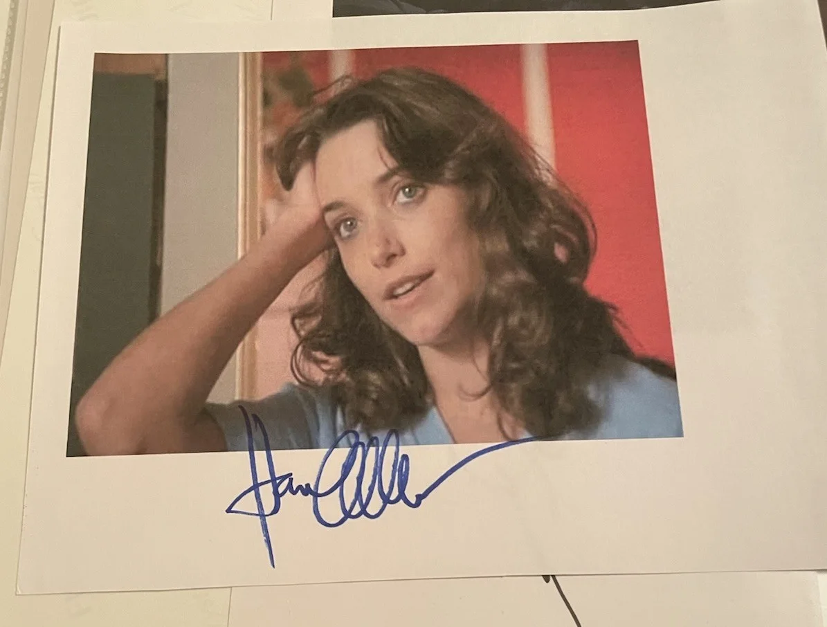 Karen Allen — Karen Allen Autograph Computer Paper Signed Authentic Picture Indiana Jones