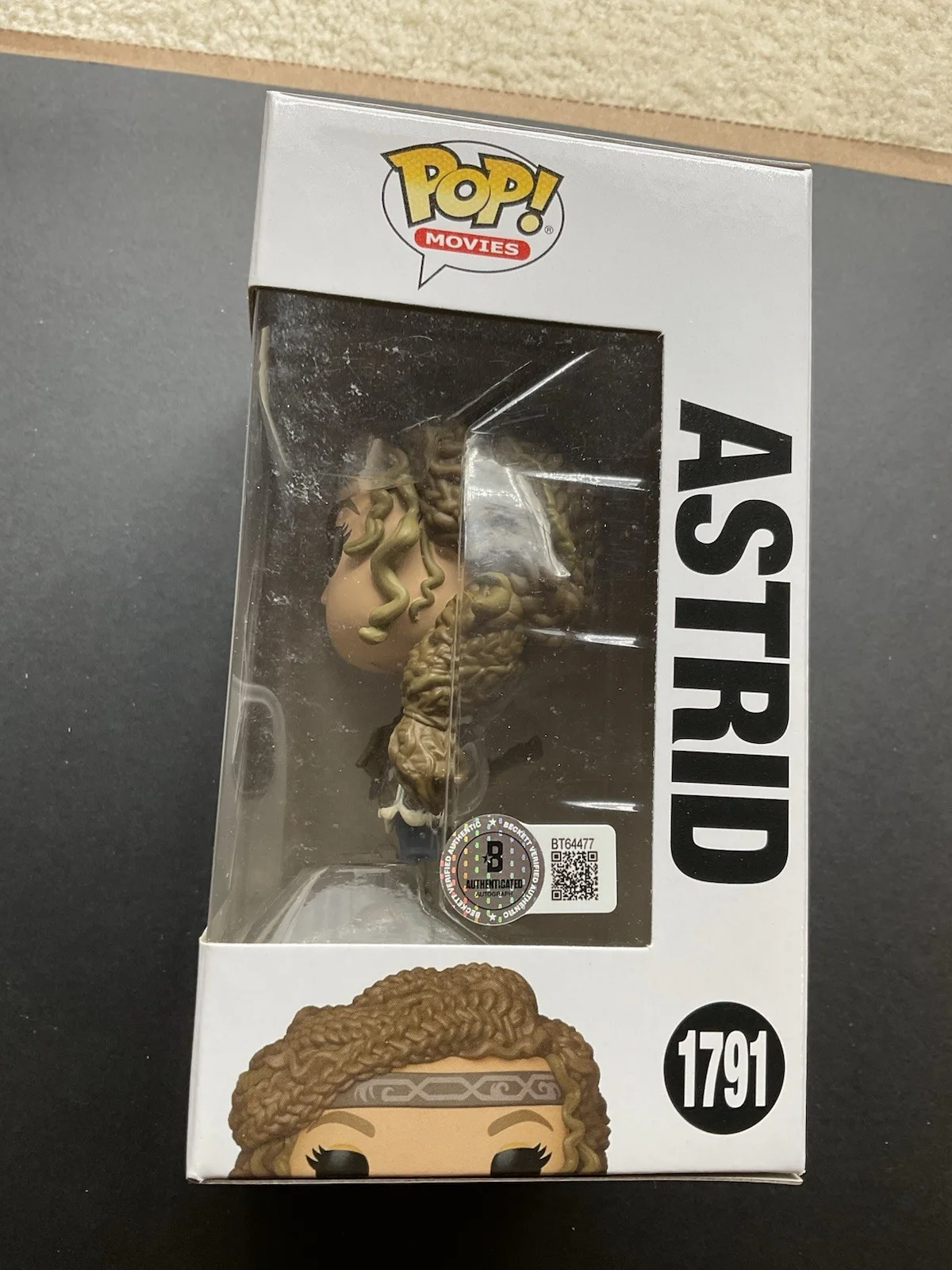 Nico Parker — Nico Parker Signed How to Train your Dragon Astrid Funko #1791 BAS funko auto, image 2