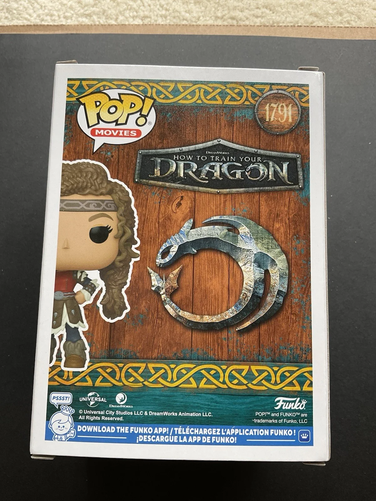 Nico Parker — Nico Parker Signed How to Train your Dragon Astrid Funko #1791 BAS funko auto, image 3