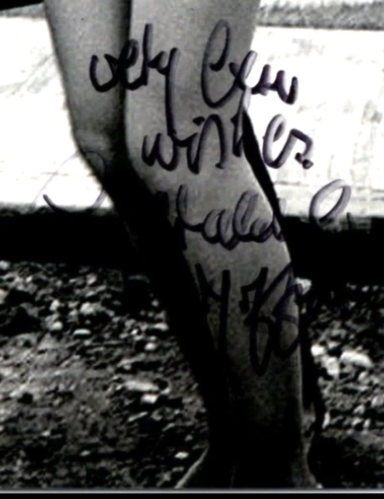 BAS COA GERALDINE MOFFAT SIGNED “VERY BEST WISHES” 8X10 “GET CARTER” PHOTO, image 3