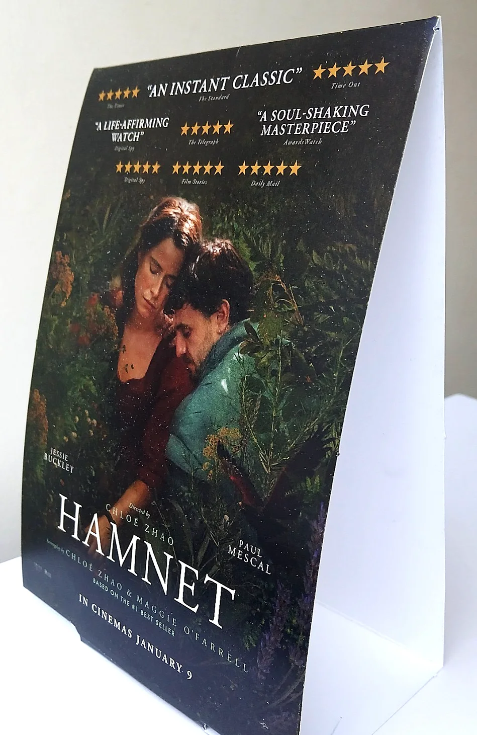 Hamnet Film Movie Card Display Standee 21 x 15cm Paul Mescal Jessie Buckley, изображение 2