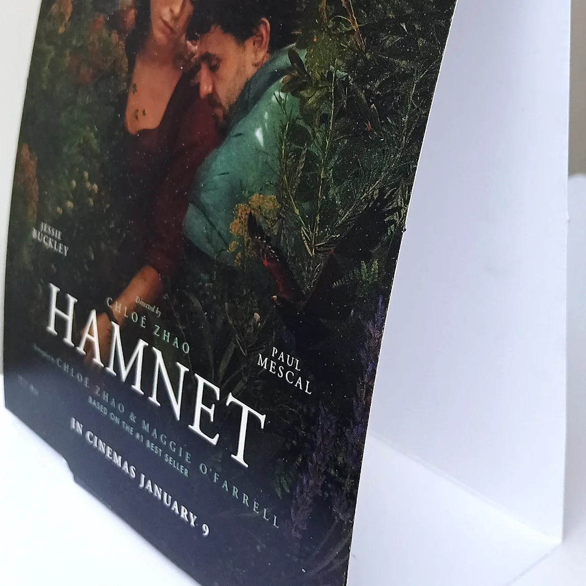 Hamnet Film Movie Card Display Standee 21 x 15cm Paul Mescal Jessie Buckley, изображение 3