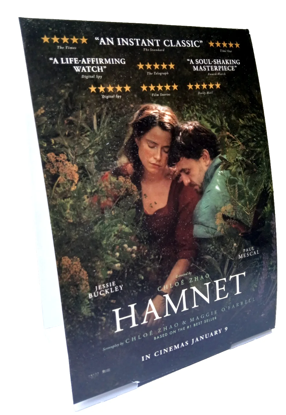 Hamnet Film Movie Card Display Standee 21 x 15cm Paul Mescal Jessie Buckley, изображение 4