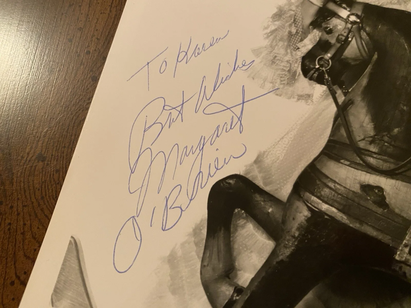 Margaret O’Brien — Margaret O’Brien Signed Autographed 10x8 Photo With COA Meet Me In St Louis, изображение 3