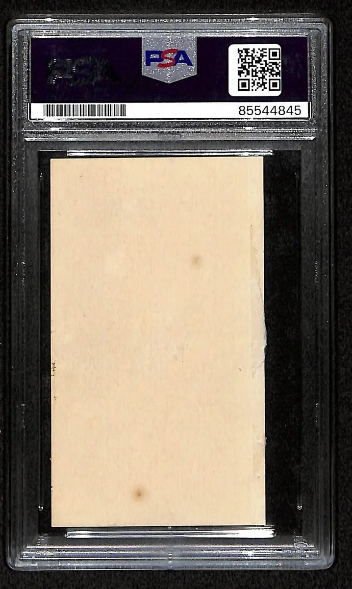 President Grover Cleveland Signed Cut Card - 1889 PSA/DNA Encapsulated 199526, изображение 2
