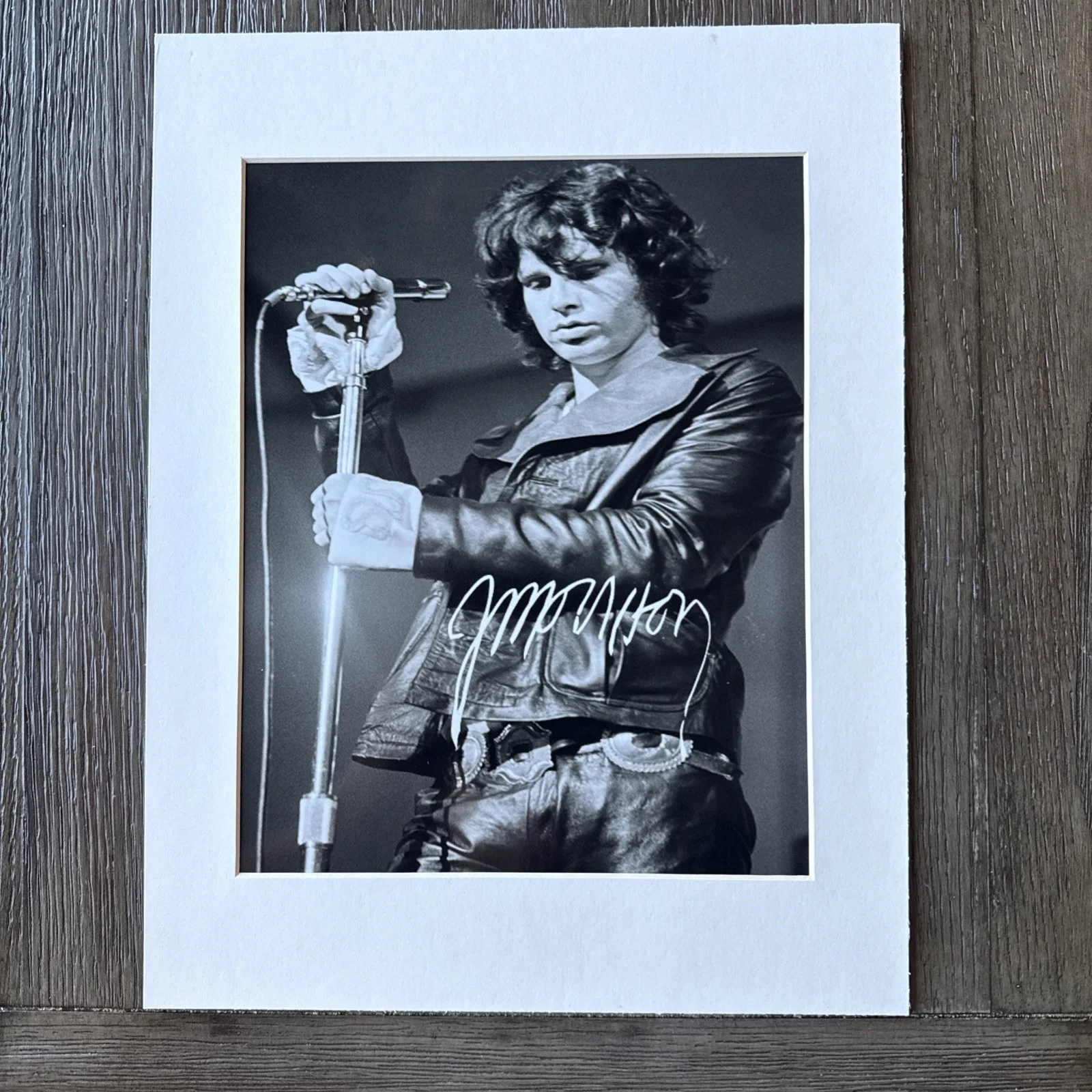 JIM MORRISON Replica Photo Fan Gift Signature Print Music THE DOORS, изображение 2