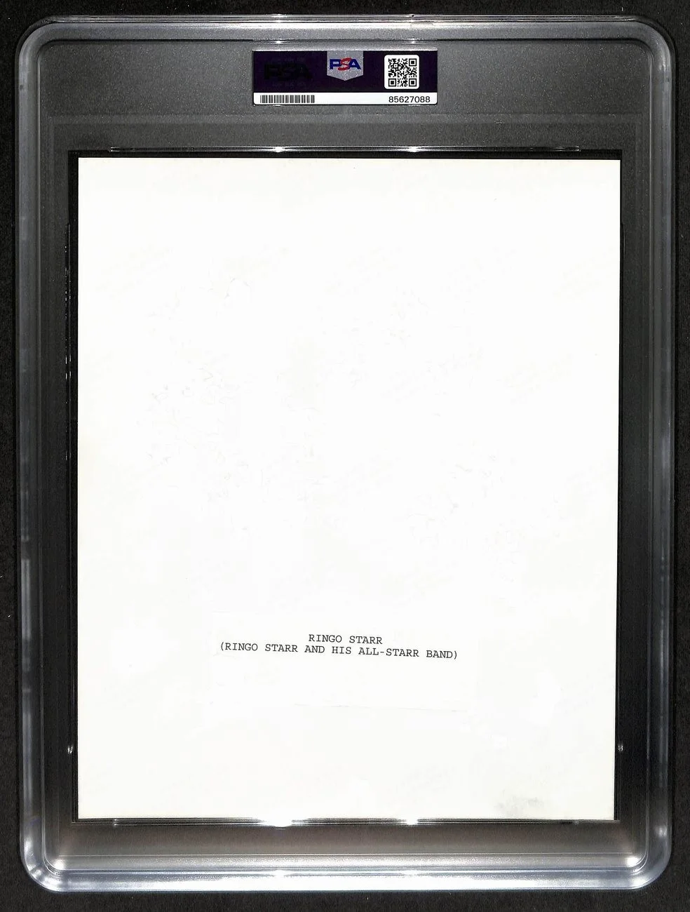 Ringo Starr Signed/Autographed 8x10 B/W Photo PSA/DNA/Beckett 200228, image 3