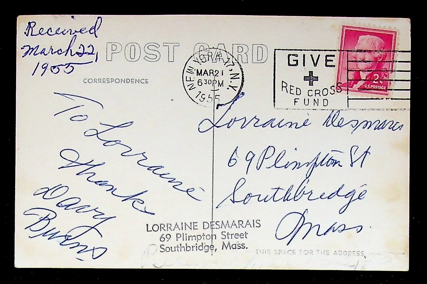 Davy Burns, David Burns — David Burns 1955 Signed Autograph RPPC Imogene Coca TV Show Cast Promo Postcard, изображение 4