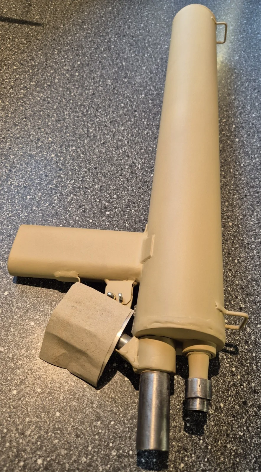 WW2 German Eintossflammenwerfer Reenactment Prop-volkssturm-LARP Fallschirmjäger, image 2
