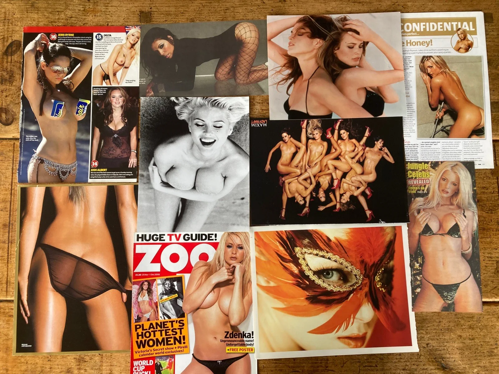 Sexy women / Caprice / Angelina Jolie / Anna Nicole Smith / Kate Moss Clippings, изображение 2