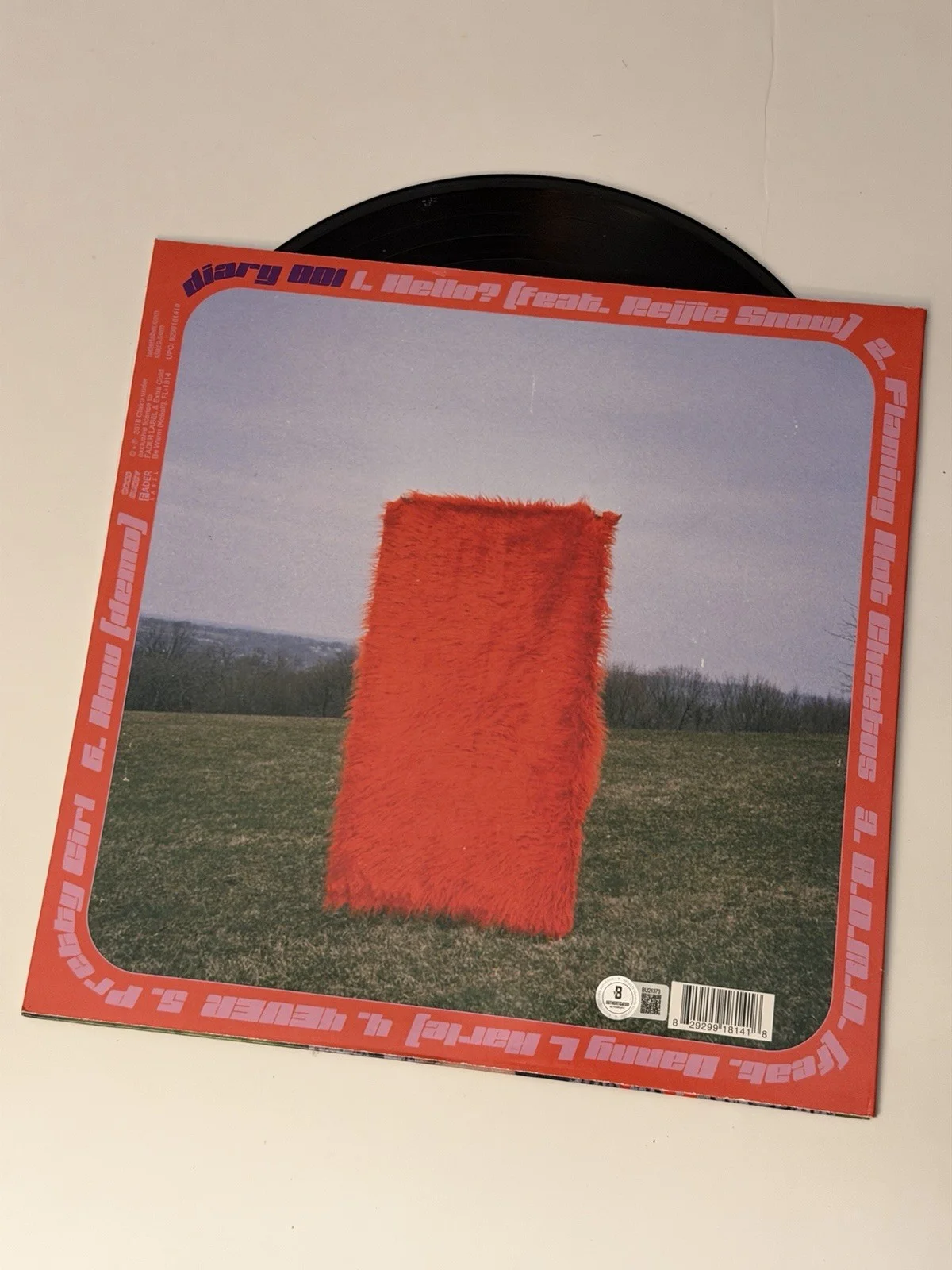 Clairo Diary 001 Signed Vinyl BECKETT COA, image 4