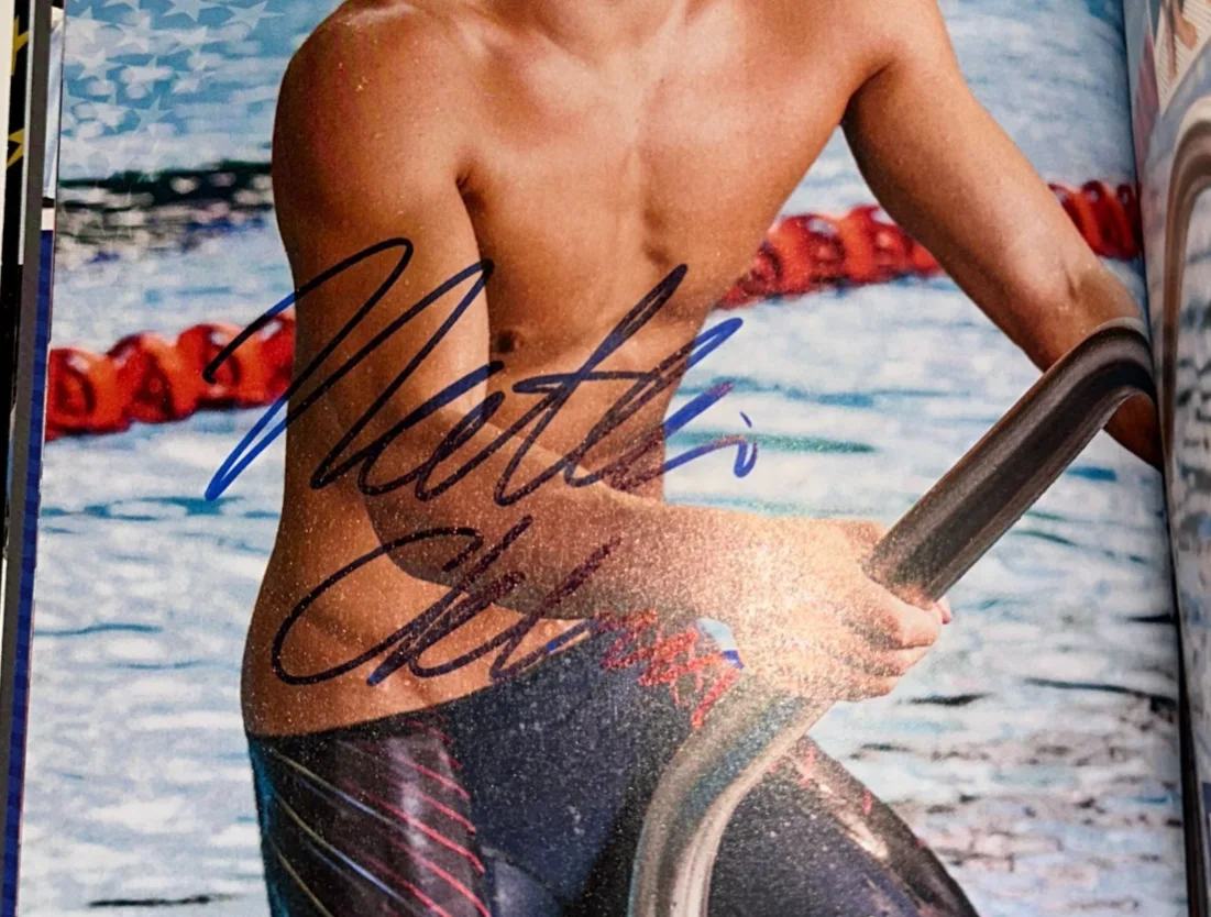 Olympics Book signed Gabby Douglas Kerri Walsh Allyson Felix Missy Franklin, image 3
